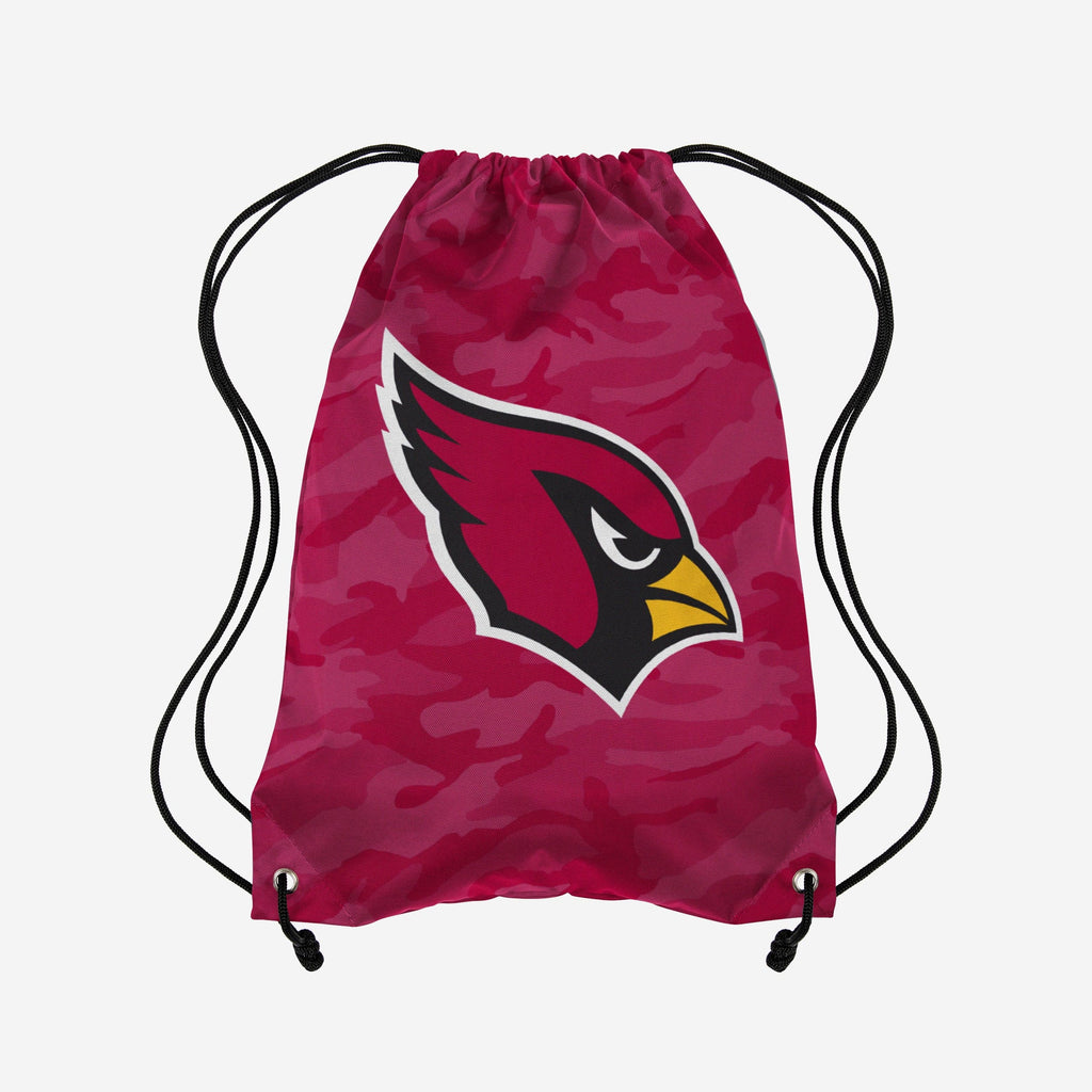 Arizona Cardinals Big Logo Camo Drawstring Backpack FOCO - FOCO.com