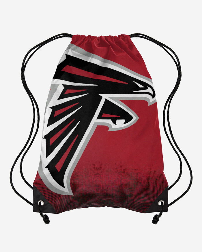 Atlanta Falcons Gradient Drawstring Backpack FOCO - FOCO.com