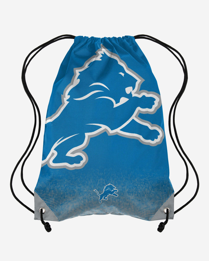 Detroit Lions Gradient Drawstring Backpack FOCO - FOCO.com