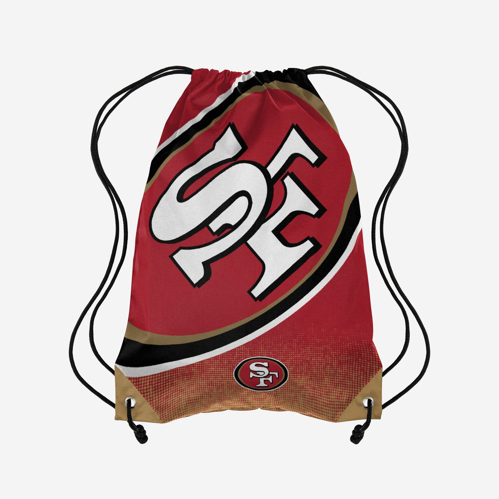 San Francisco 49ers Gradient Drawstring Backpack FOCO - FOCO.com