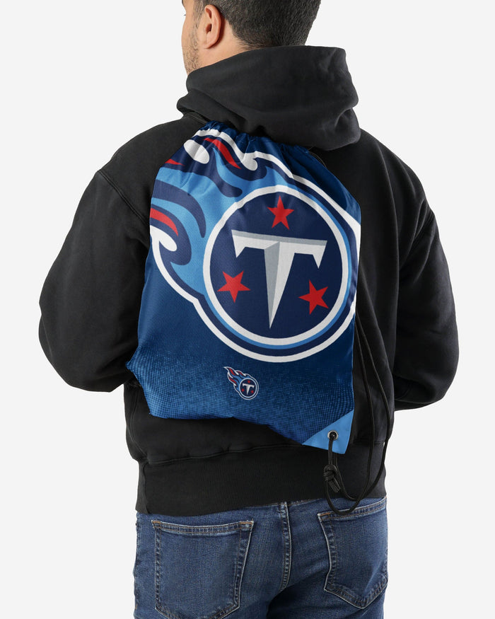 Tennessee Titans Gradient Drawstring Backpack FOCO - FOCO.com