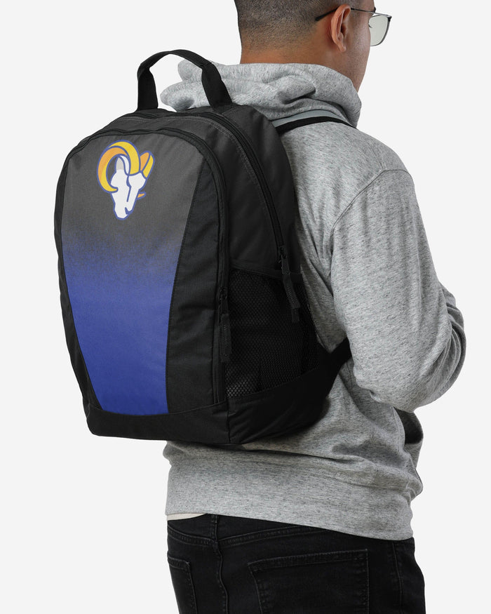 Los Angeles Rams Primetime Gradient Backpack FOCO - FOCO.com