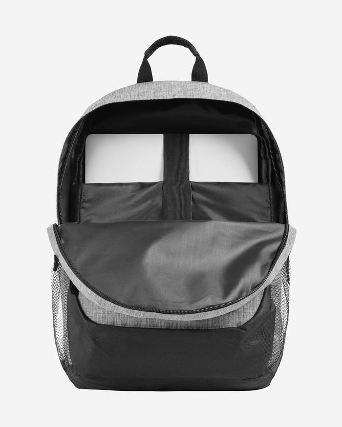 Los Angeles Chargers Heather Grey Bold Color Backpack FOCO - FOCO.com
