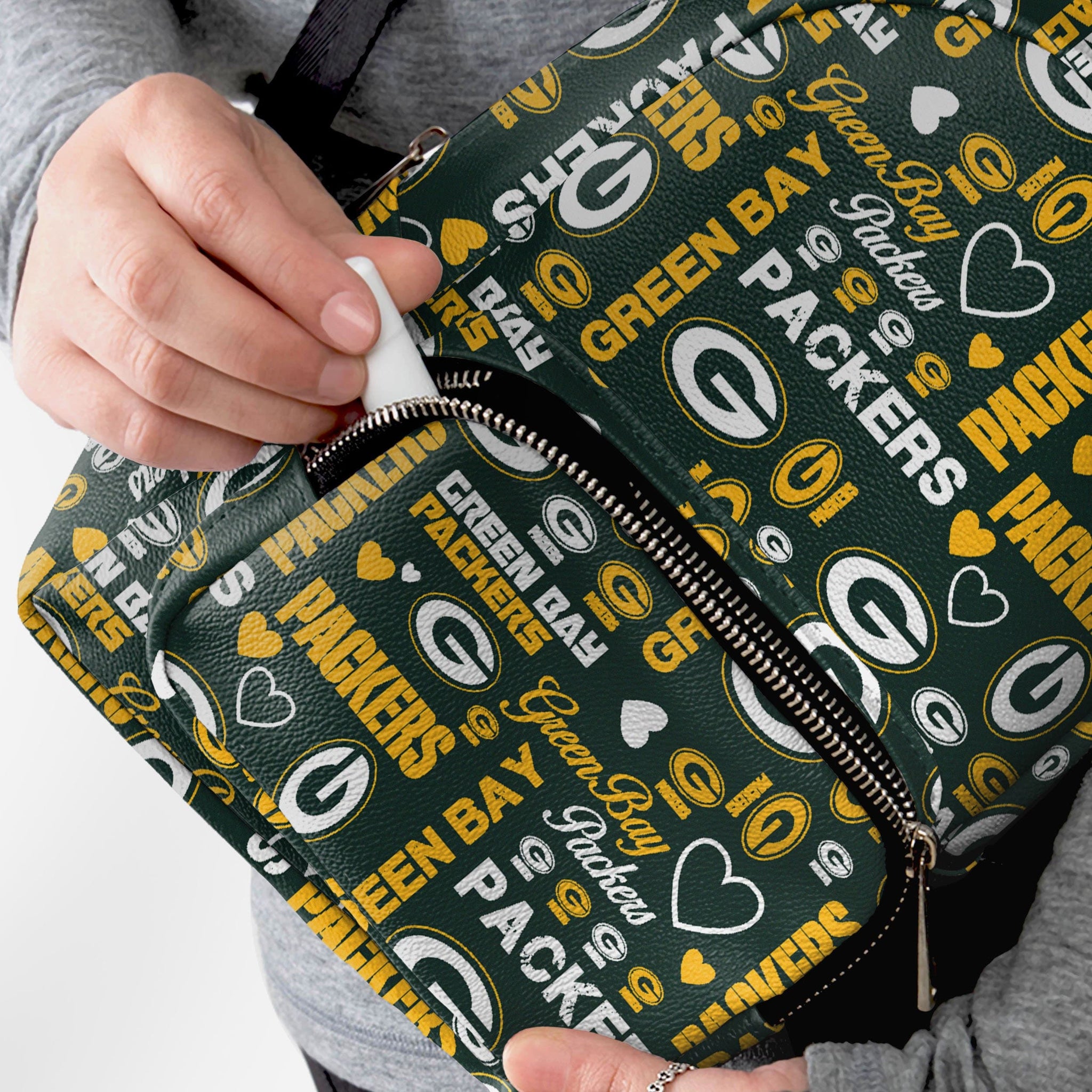 Genuine Stuff Baby Girls' Green Bay Packers Spread Love 2 Pack