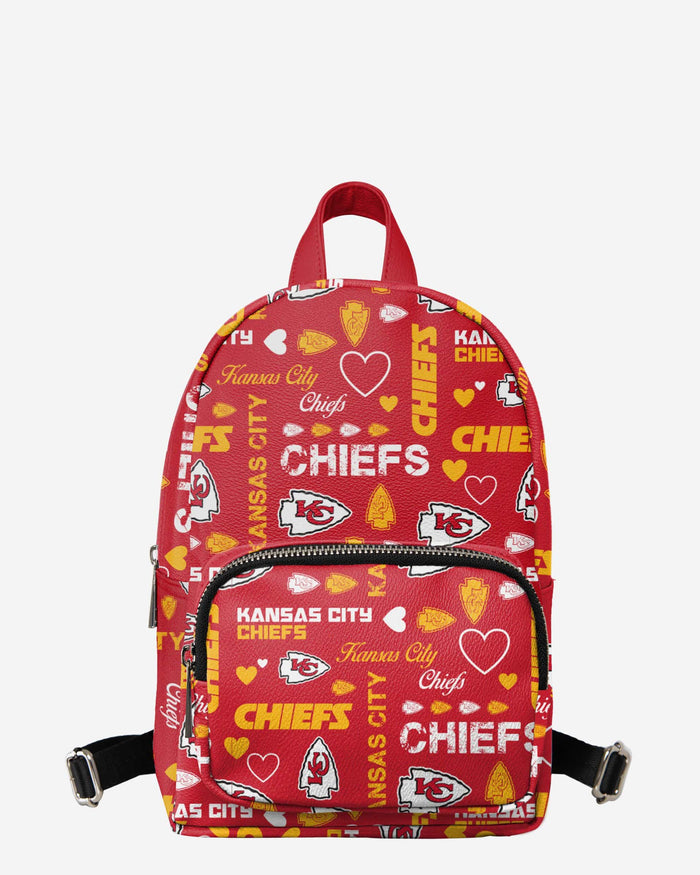 Kansas City Chiefs Logo Love Mini Backpack FOCO - FOCO.com