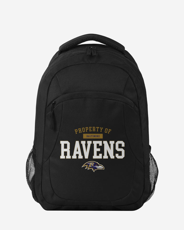 Baltimore Ravens Property Of Action Backpack FOCO - FOCO.com