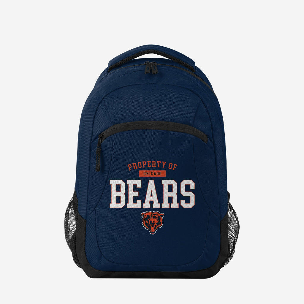 Chicago Bears Property Of Action Backpack FOCO - FOCO.com