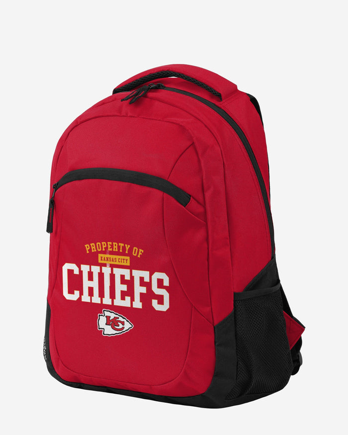 Kansas City Chiefs Property Of Action Backpack FOCO - FOCO.com