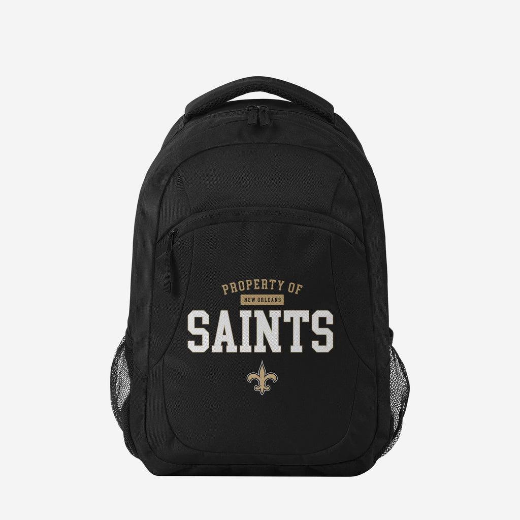 New Orleans Saints Property Of Action Backpack FOCO - FOCO.com