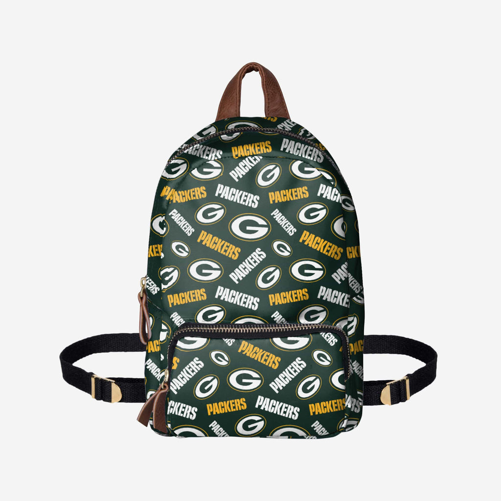 Green Bay Packers Printed Collection Mini Backpack FOCO - FOCO.com