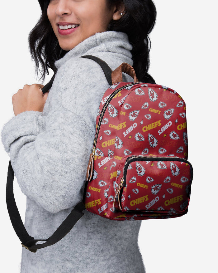 Kansas City Chiefs Printed Collection Mini Backpack FOCO - FOCO.com