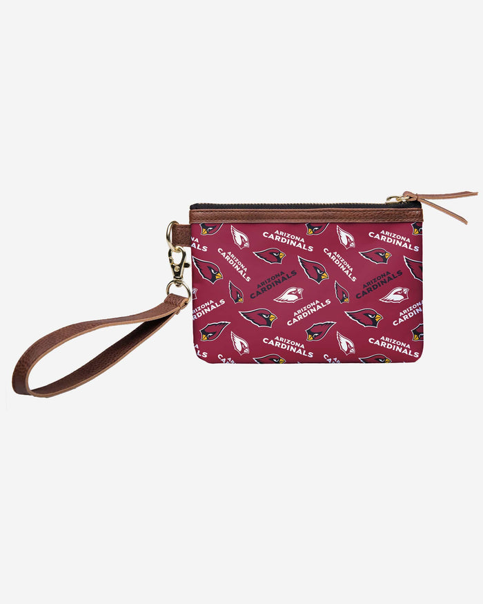 Arizona Cardinals Printed Collection Repeat Logo Wristlet FOCO - FOCO.com