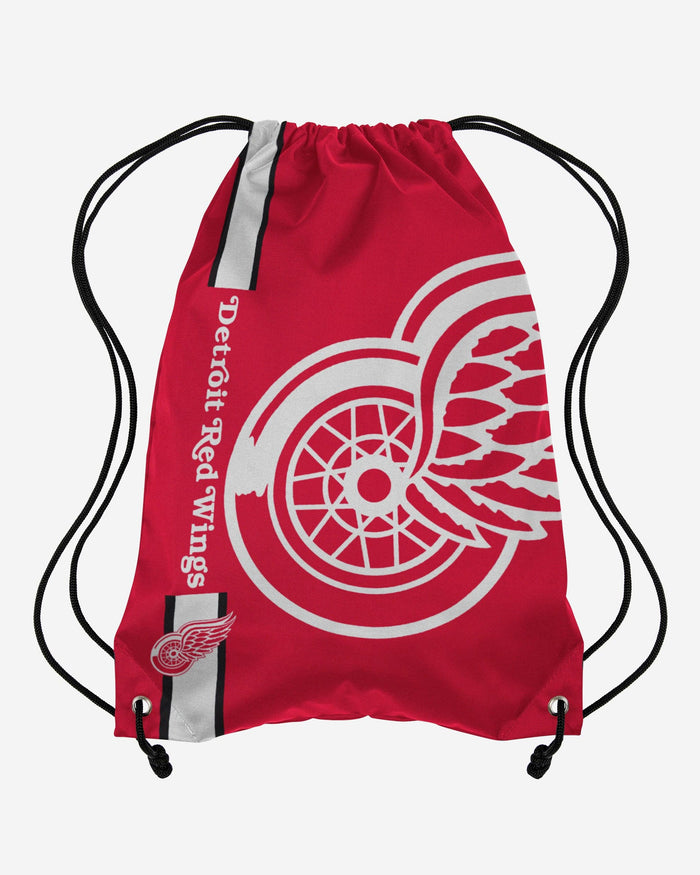 Detroit Red Wings Big Logo Drawstring Backpack FOCO - FOCO.com