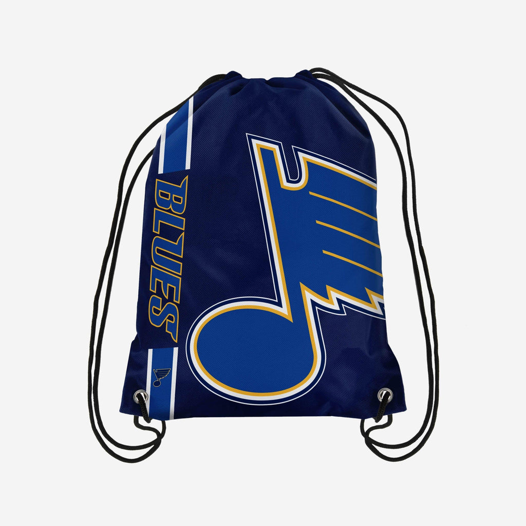 St Louis Blues Big Logo Drawstring Backpack FOCO - FOCO.com