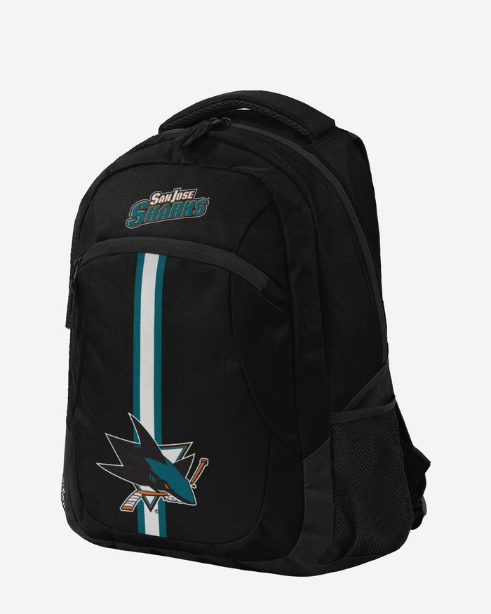 San Jose Sharks Action Backpack FOCO - FOCO.com