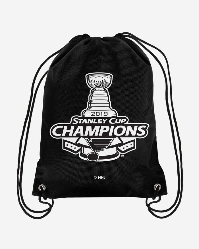 St Louis Blues 2019 Stanley Cup Champions Drawstring Backpack FOCO - FOCO.com