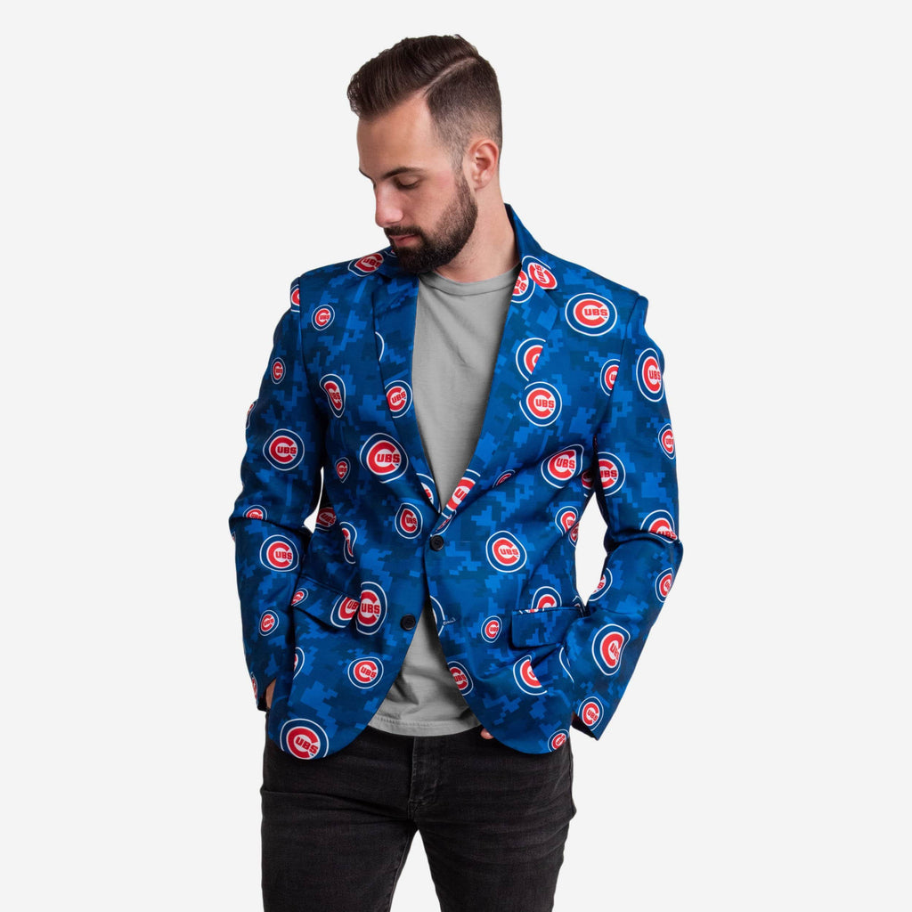 Chicago Cubs Digital Camo Suit Jacket FOCO 42 - FOCO.com