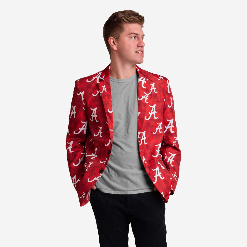 Alabama Crimson Tide Digital Camo Suit Jacket FOCO 42 - FOCO.com