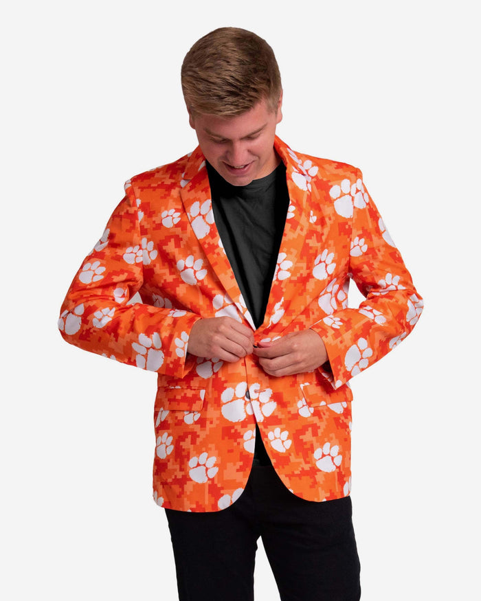 Clemson Tigers Digital Camo Suit Jacket FOCO 42 - FOCO.com