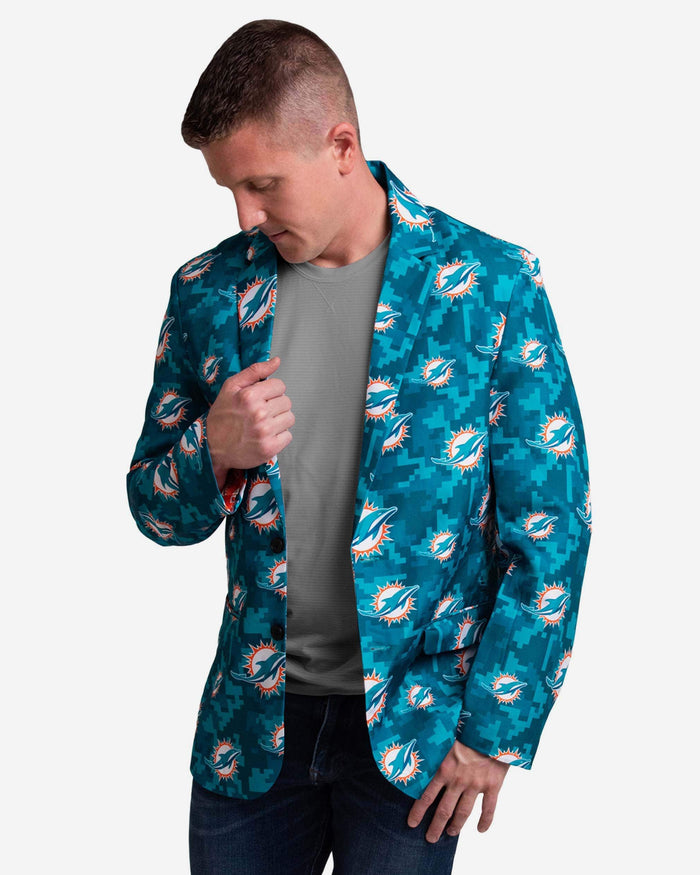 Miami Dolphins Digital Camo Suit Jacket FOCO 42 - FOCO.com