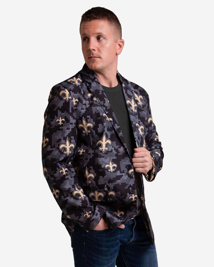 New Orleans Saints Digital Camo Suit Jacket FOCO 42 - FOCO.com