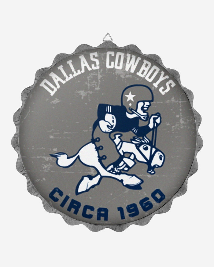 Dallas Cowboys Retro Bottle Cap Wall Sign FOCO - FOCO.com