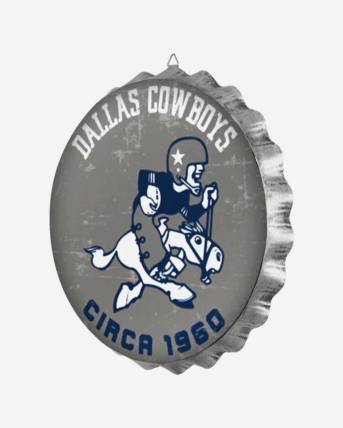 Dallas Cowboys Retro Bottle Cap Wall Sign FOCO - FOCO.com