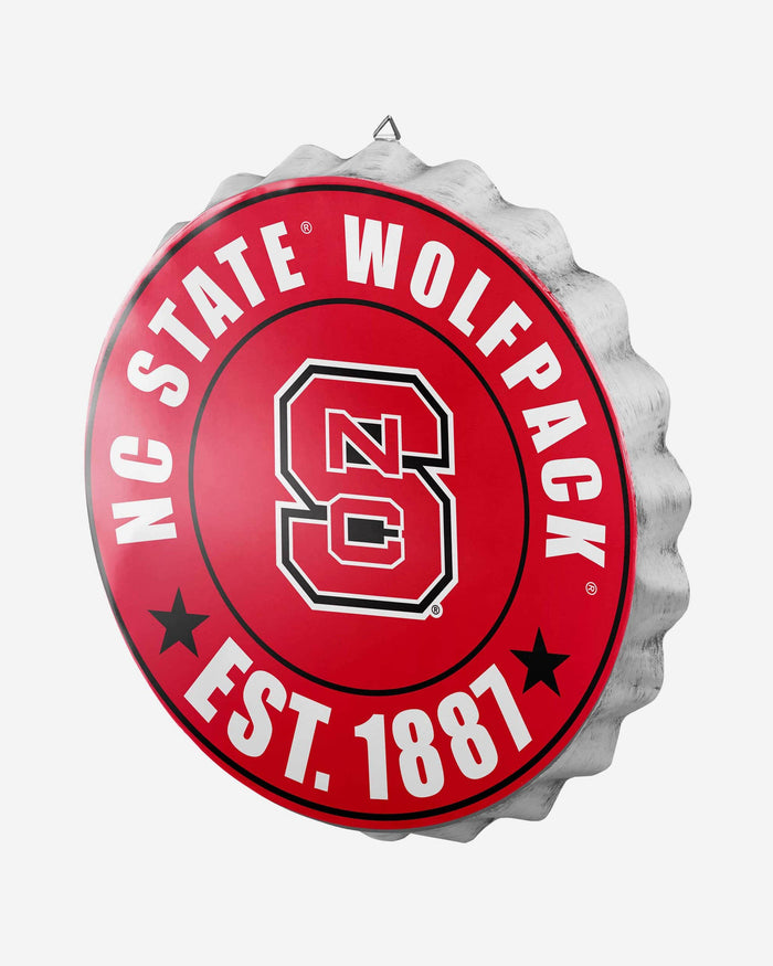 NC State Wolfpack Bottle Cap Wall Sign FOCO - FOCO.com