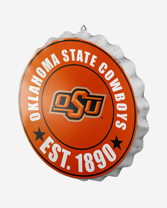 Oklahoma State Cowboys Bottle Cap Wall Sign FOCO - FOCO.com