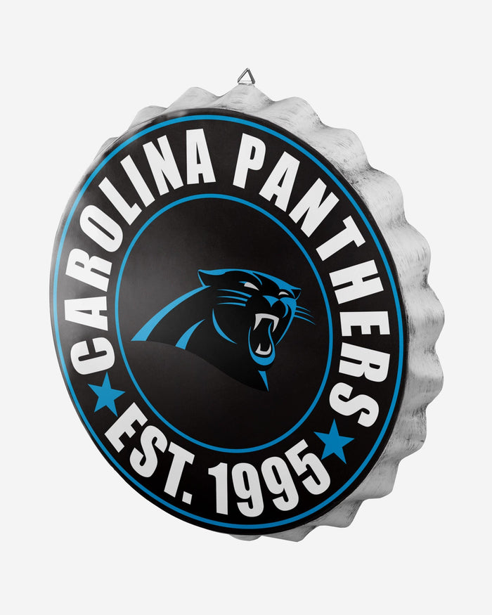 Carolina Panthers Bottle Cap Wall Sign FOCO - FOCO.com