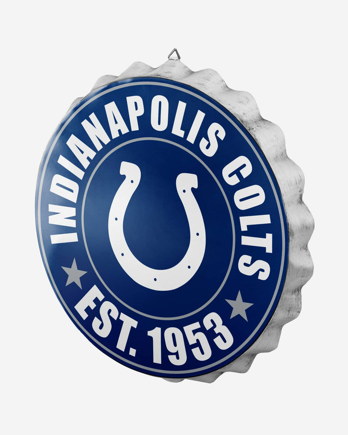 Indianapolis Colts Bottle Cap Wall Sign FOCO - FOCO.com
