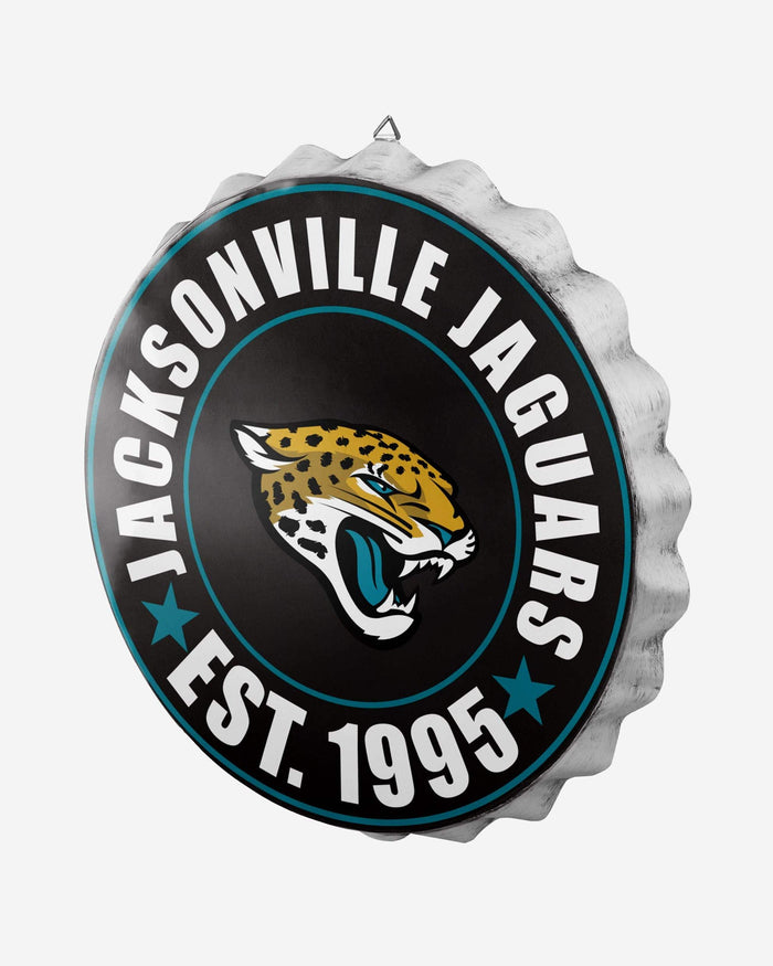 Jacksonville Jaguars Bottle Cap Wall Sign FOCO - FOCO.com