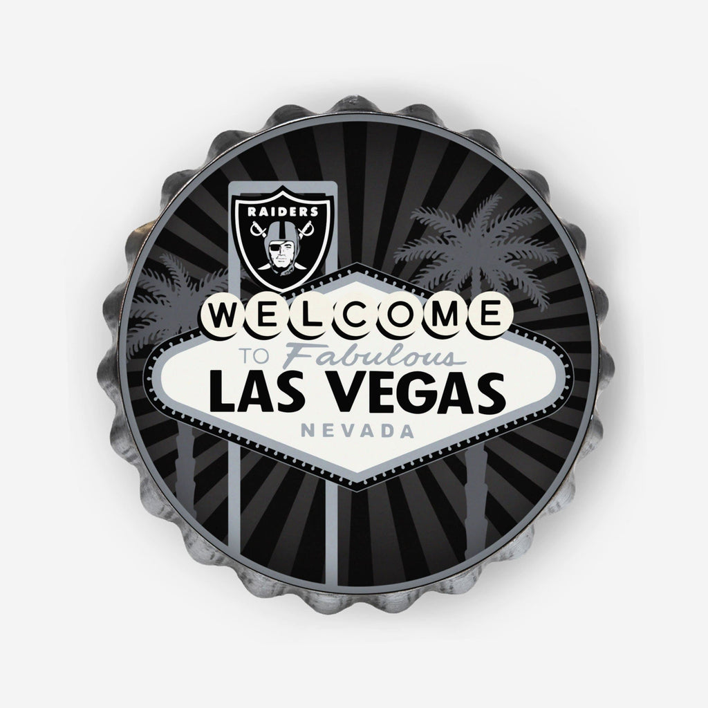 Las Vegas Raiders City Series Bottle Cap Wall Sign FOCO - FOCO.com