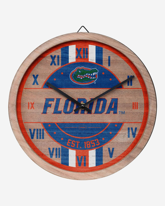 Florida Gators Barrel Wall Clock FOCO - FOCO.com