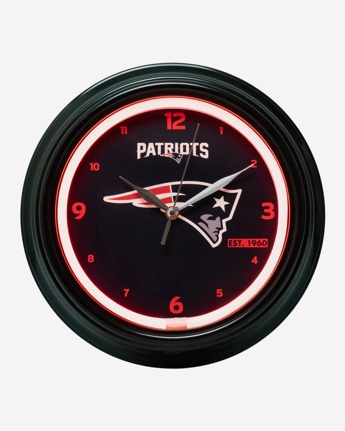 New England Patriots LED Gametime Clock FOCO - FOCO.com