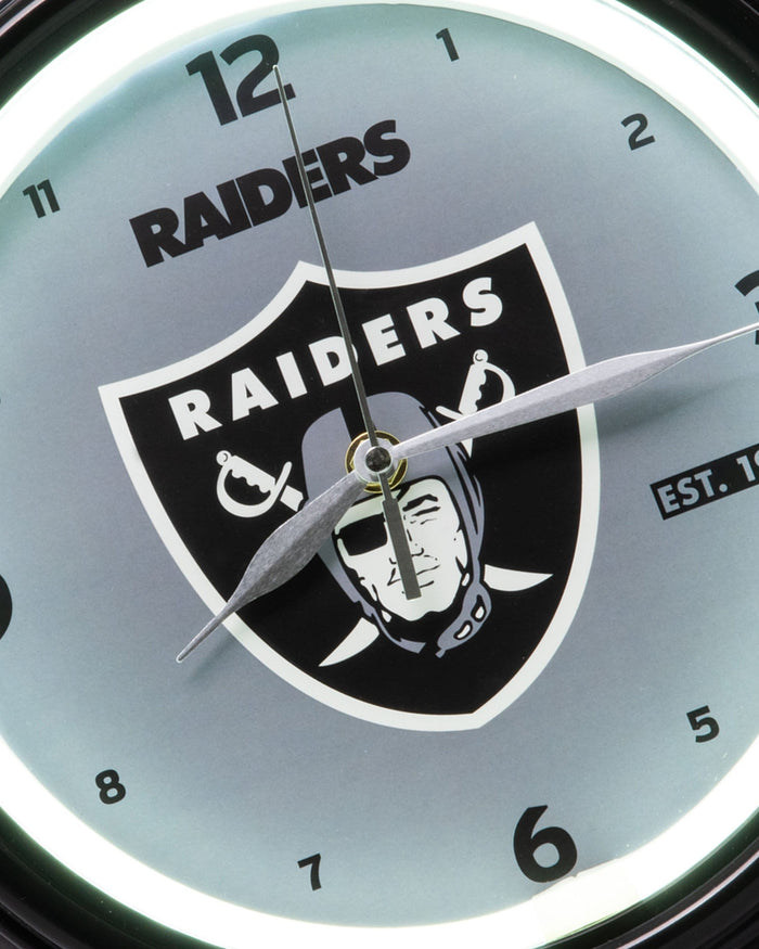 Las Vegas Raiders LED Gametime Clock FOCO - FOCO.com