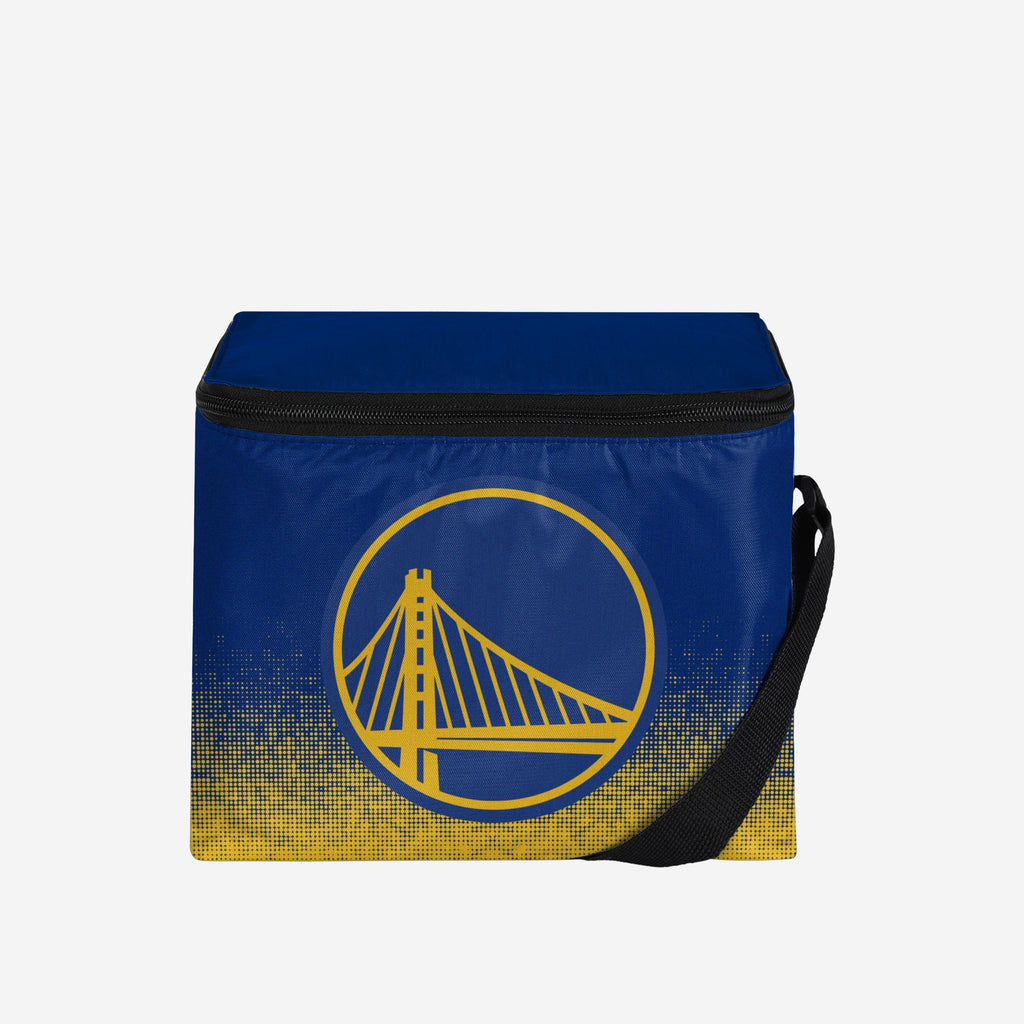 Golden State Warriors Gradient Big Logo Gradient 6 Pack Cooler FOCO - FOCO.com