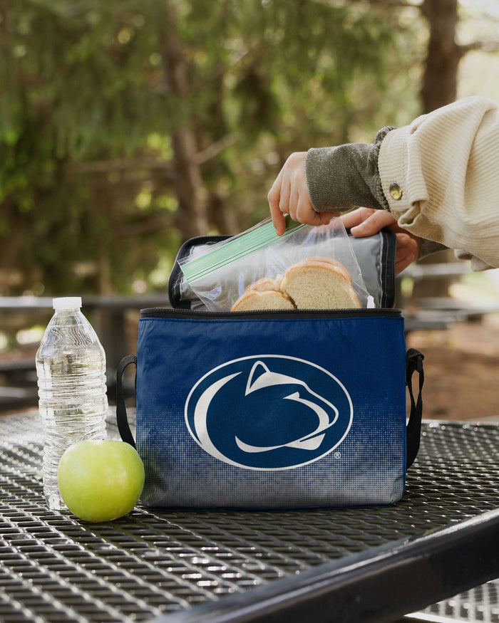 Penn State Nittany Lions Gradient Big Logo Gradient 6 Pack Cooler FOCO - FOCO.com