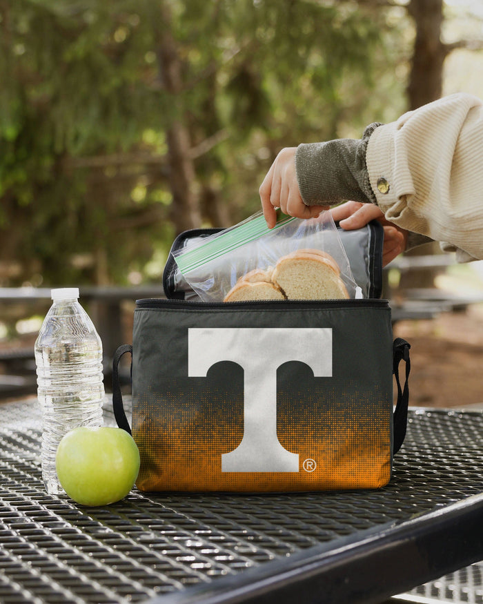 Tennessee Volunteers Gradient Big Logo Gradient 6 Pack Cooler FOCO - FOCO.com