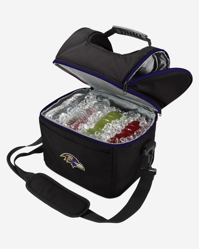 Baltimore Ravens Solid Double Compartment Cooler FOCO - FOCO.com