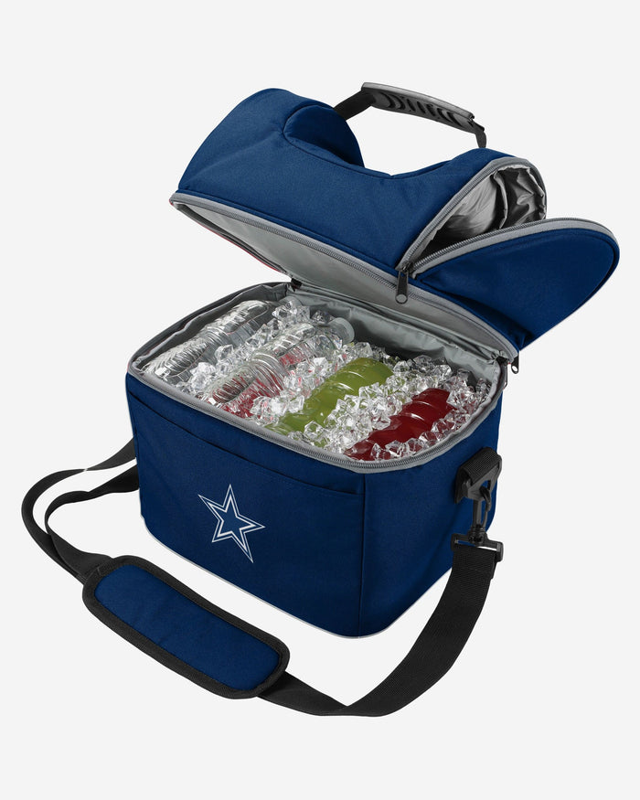 Dallas Cowboys Solid Double Compartment Cooler FOCO - FOCO.com