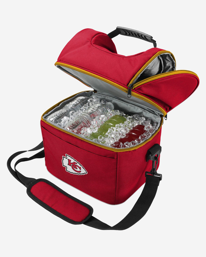 Kansas City Chiefs Solid Double Compartment Cooler FOCO - FOCO.com