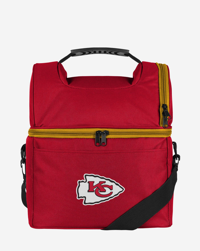 Kansas City Chiefs Solid Double Compartment Cooler FOCO - FOCO.com