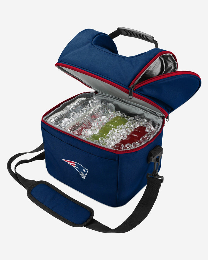 New England Patriots Solid Double Compartment Cooler FOCO - FOCO.com