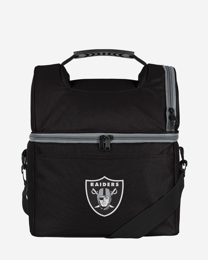 Las Vegas Raiders Solid Double Compartment Cooler FOCO - FOCO.com