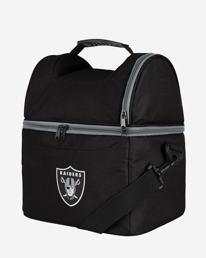 Las Vegas Raiders Solid Double Compartment Cooler FOCO - FOCO.com