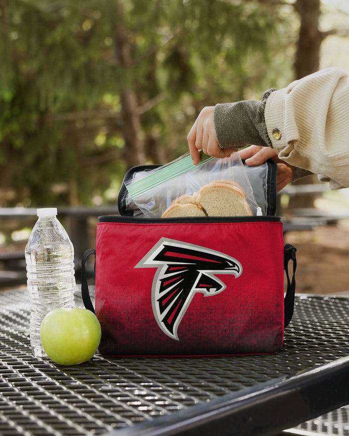 Atlanta Falcons Big Logo Gradient 6 Pack Cooler FOCO - FOCO.com