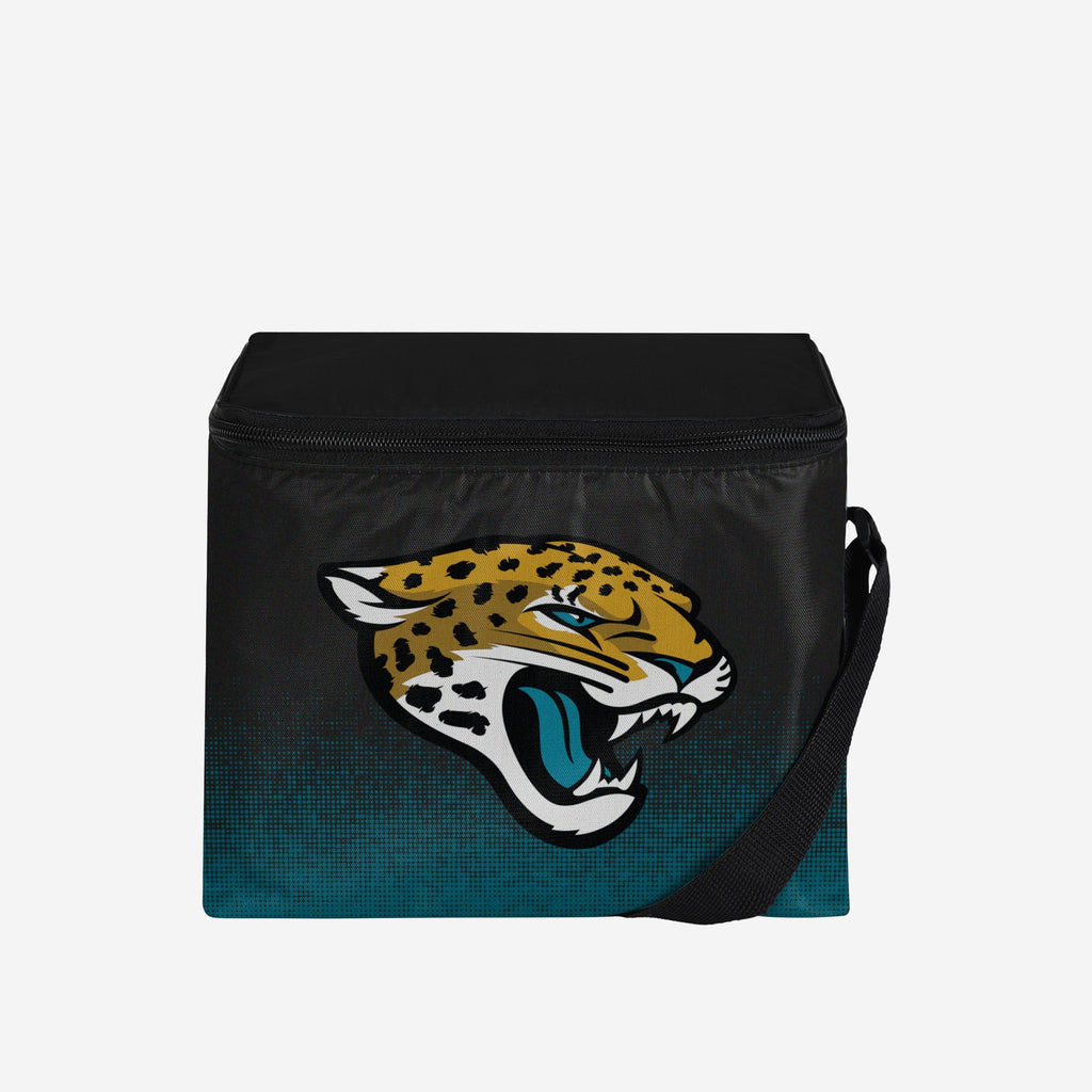 Jacksonville Jaguars Big Logo Gradient 6 Pack Cooler FOCO - FOCO.com