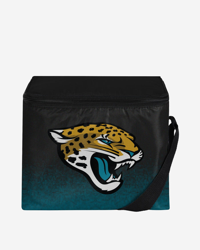 Jacksonville Jaguars Big Logo Gradient 6 Pack Cooler FOCO - FOCO.com