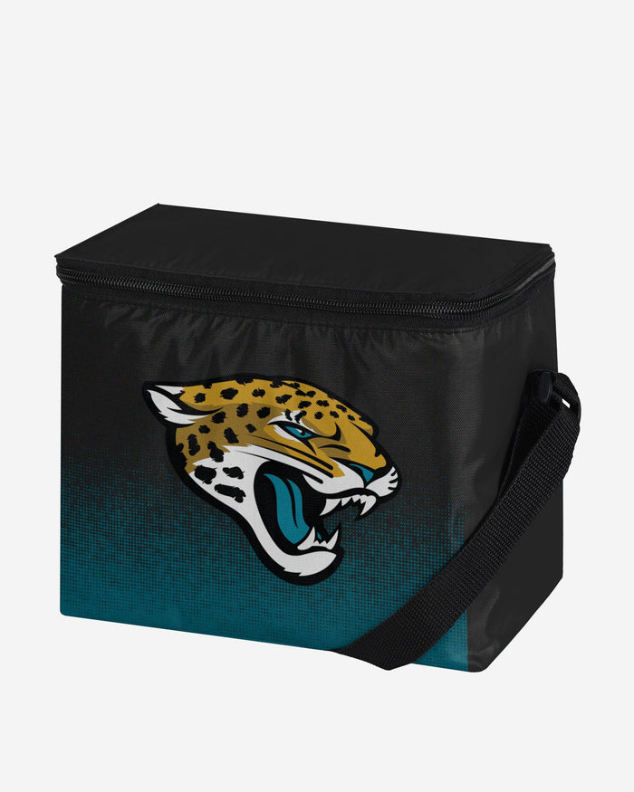 Jacksonville Jaguars Big Logo Gradient 6 Pack Cooler FOCO - FOCO.com